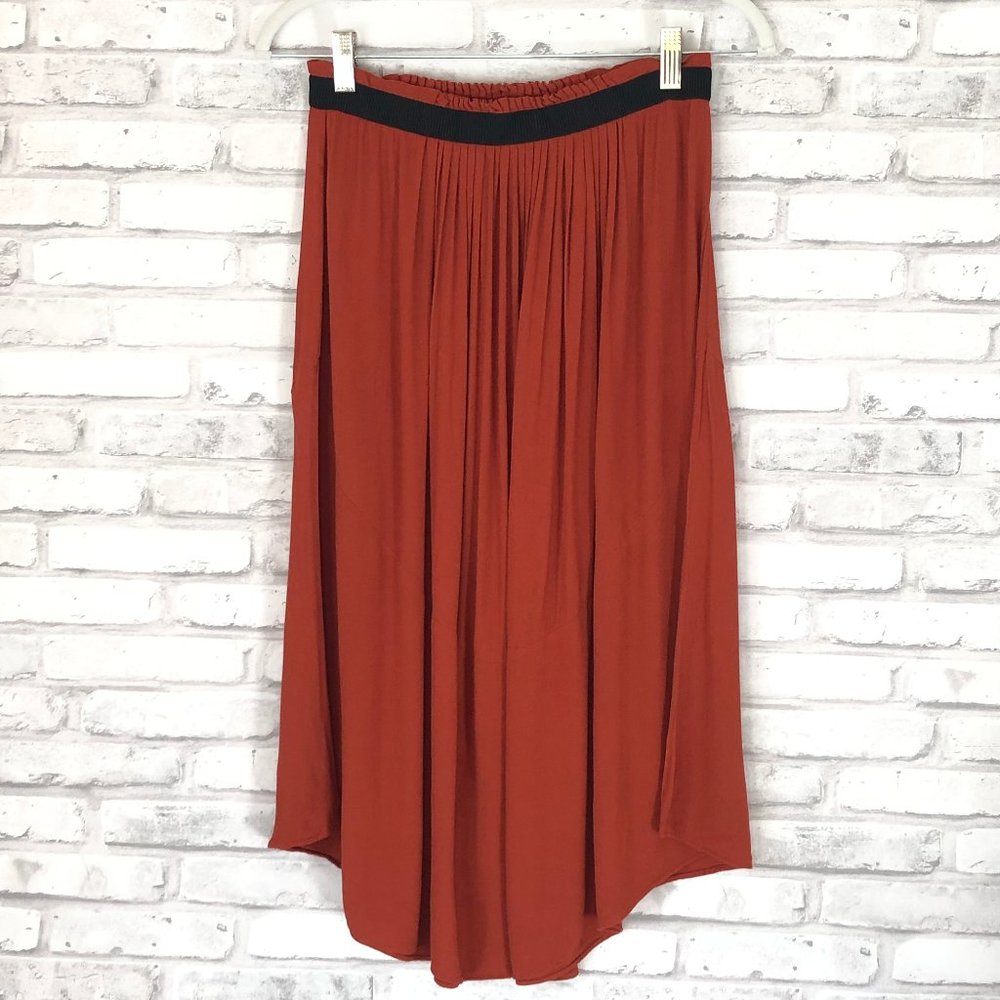 H&M Paperbag Midi Skirt